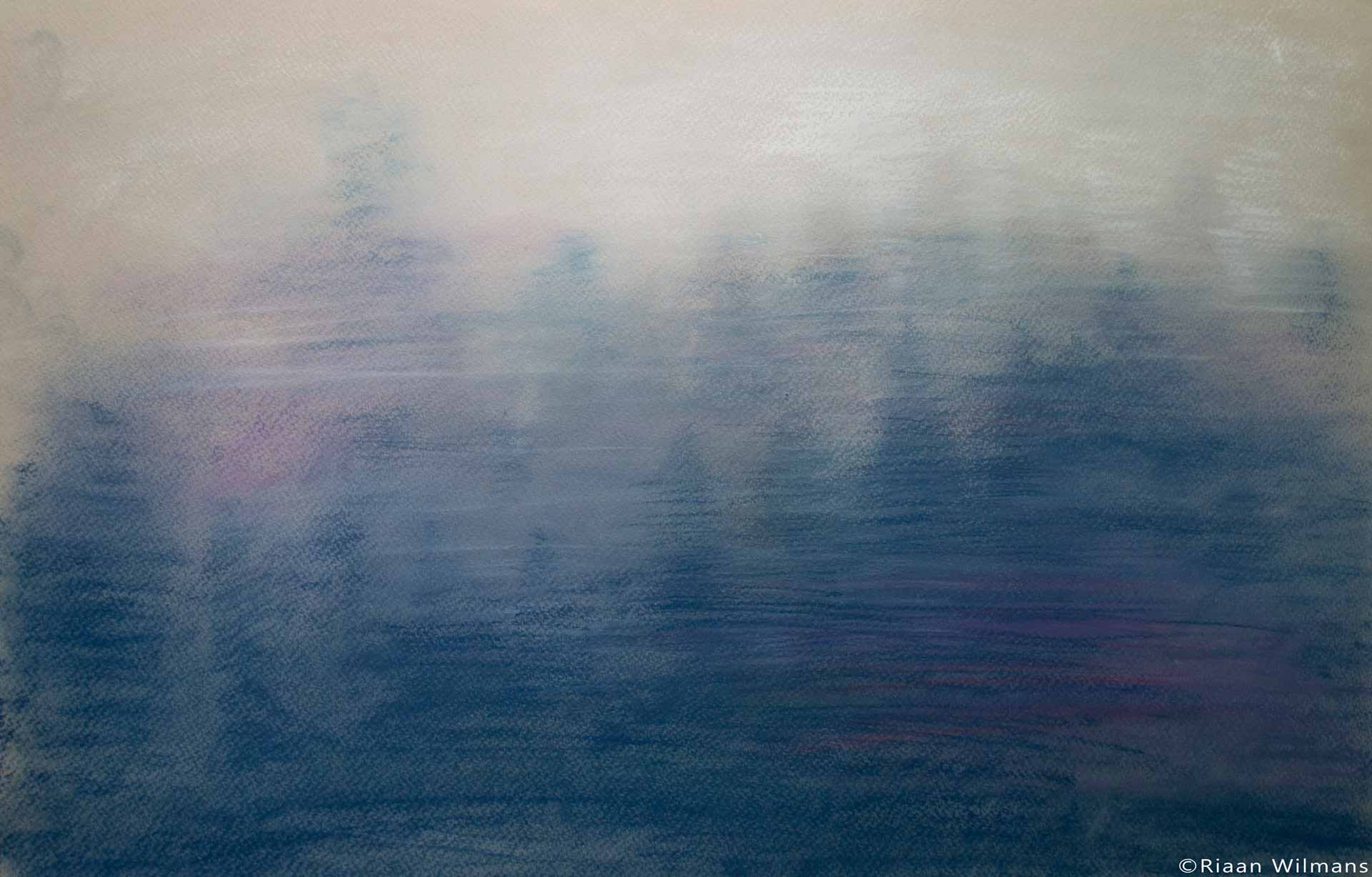 riaan-wilmans-visual-art-representational-landscape-pastel-sketch-dullstroom-pine-woods