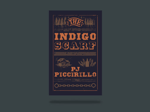 The Indigo Scarf